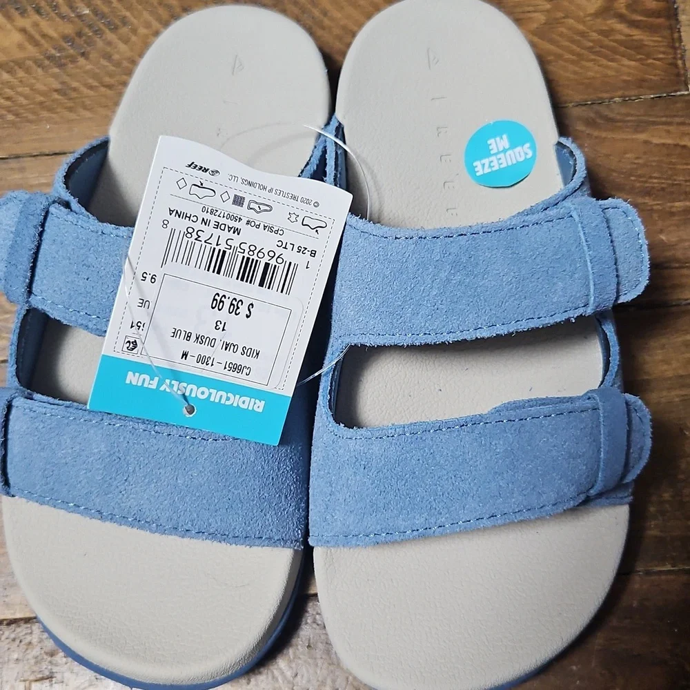 Reef Kids Ojai Sandal: BLUE/GRAY: NEW WITH TAGS: SIZE 13